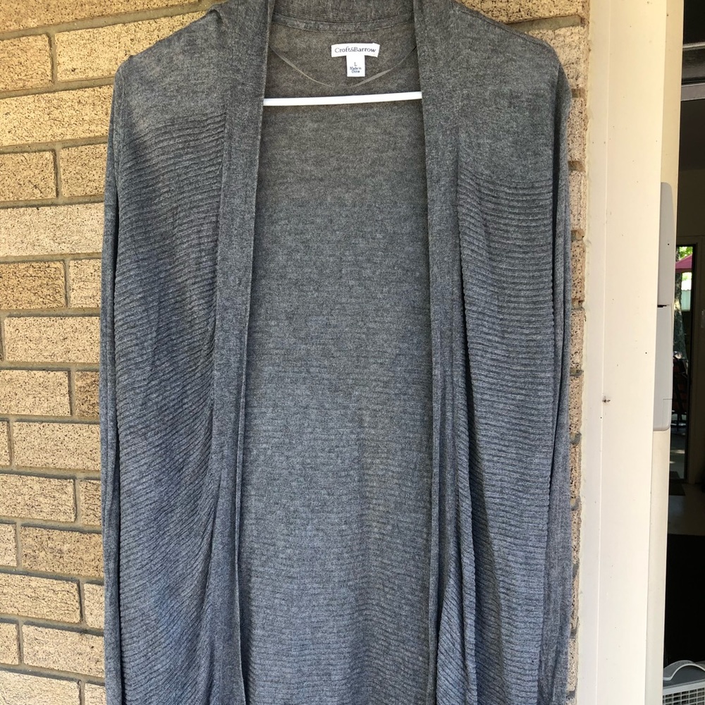 Long Sleeve Sheer Cardigan